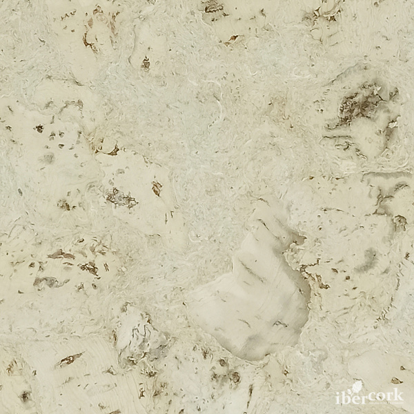 Пробковый клеевой паркет IberCork Леон бланко 6 SG